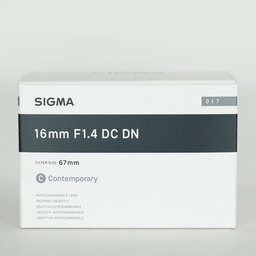 SIGMA 16mm F1.4 DC DN｜Contemporary [ソニーE用]