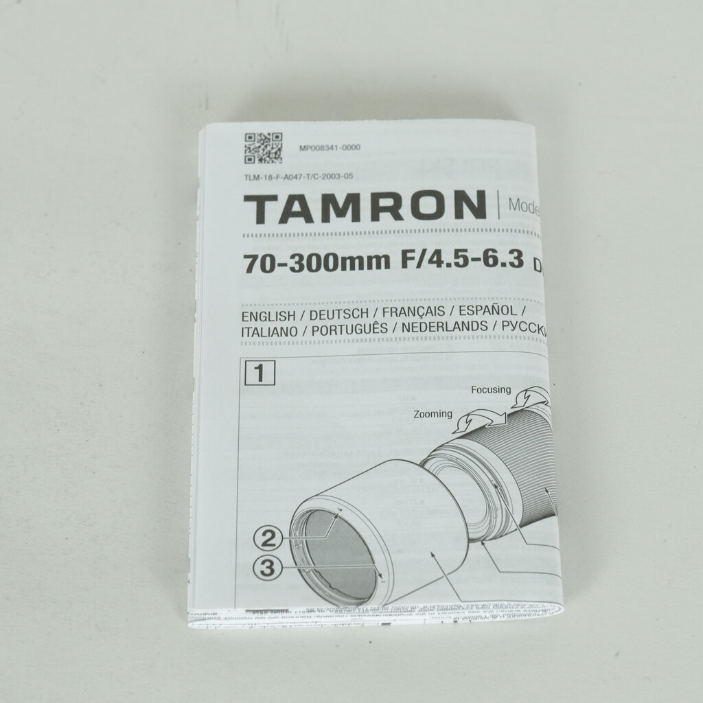 TAMRON 70-300mm F/4.5-6.3 Di III RXD (Model A047) [ソニーE用]