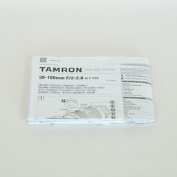 TAMRON 35-150mm F/2-2.8 Di III VXD（Model A058）[ソニーE用]