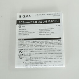 SIGMA 105mm F2.8 DG DN Macro｜Art [ライカL用]