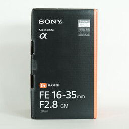 SONY FE 16-35mm F2.8 GM SEL1635GM SONY FE 16-35mm F2.8 GM SEL1635GM