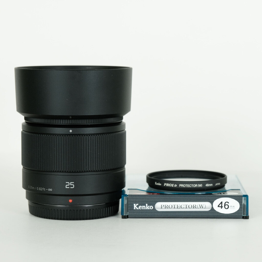 【美品】 Panasonic LUMIX G 25 1.7 ASPH レンズ Panasonic Lumix G 25mm f/1.7 ASPH Lens by Panasonic at B&C