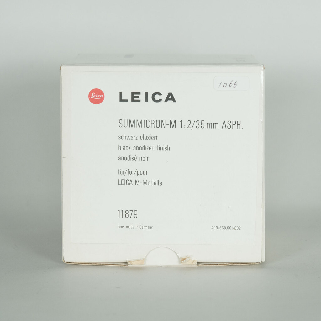 LEICA ズミクロン M f2/35mm ASPH. ブラック LEICA ズミクロン M f2/35mm ASPH. ブラック