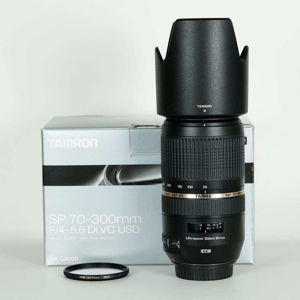 光学良好 元箱付 TAMRON 70-300mm A005 キヤノン用　EF SP 70-300mm F/4-5.6 Di VC USD (Model A005) | 仕様 | タムロン