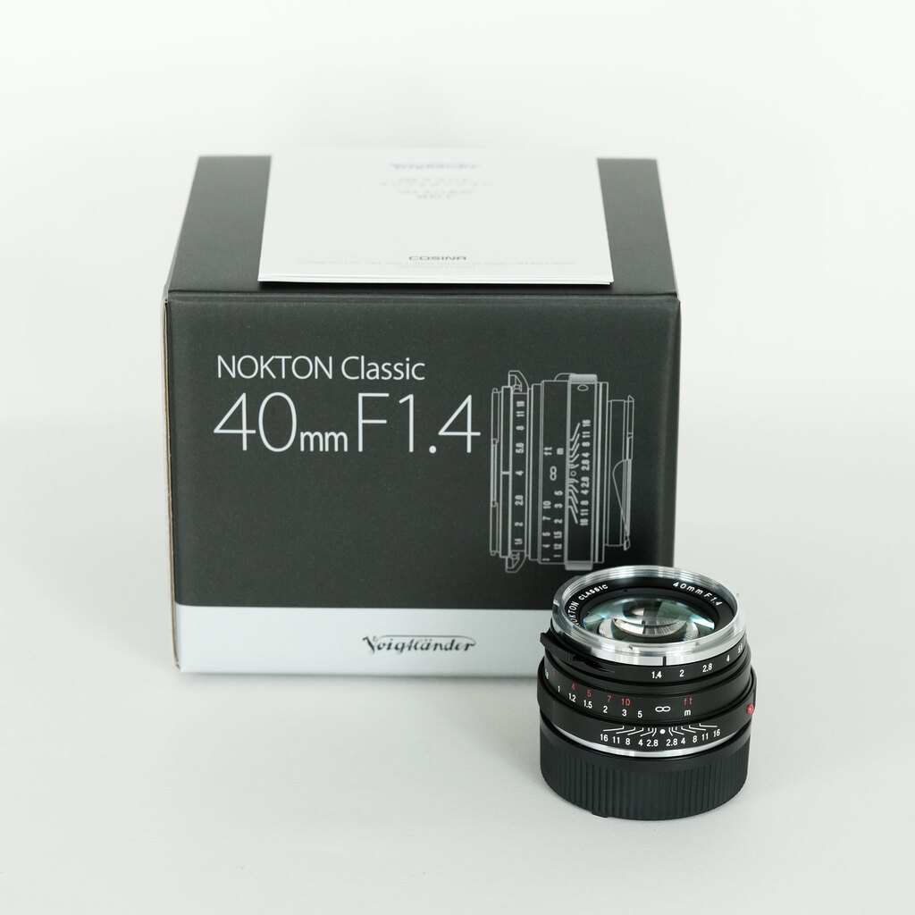 Voigtlander NOKTON Classic 40mm F1.4 MC VM [ライカM用]の出品