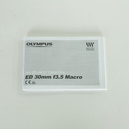 OLYMPUS M.ZUIKO DIGITAL ED 30mm F3.5 Macro OLYMPUS M.ZUIKO DIGITAL ED 30mm F3.5 Macro