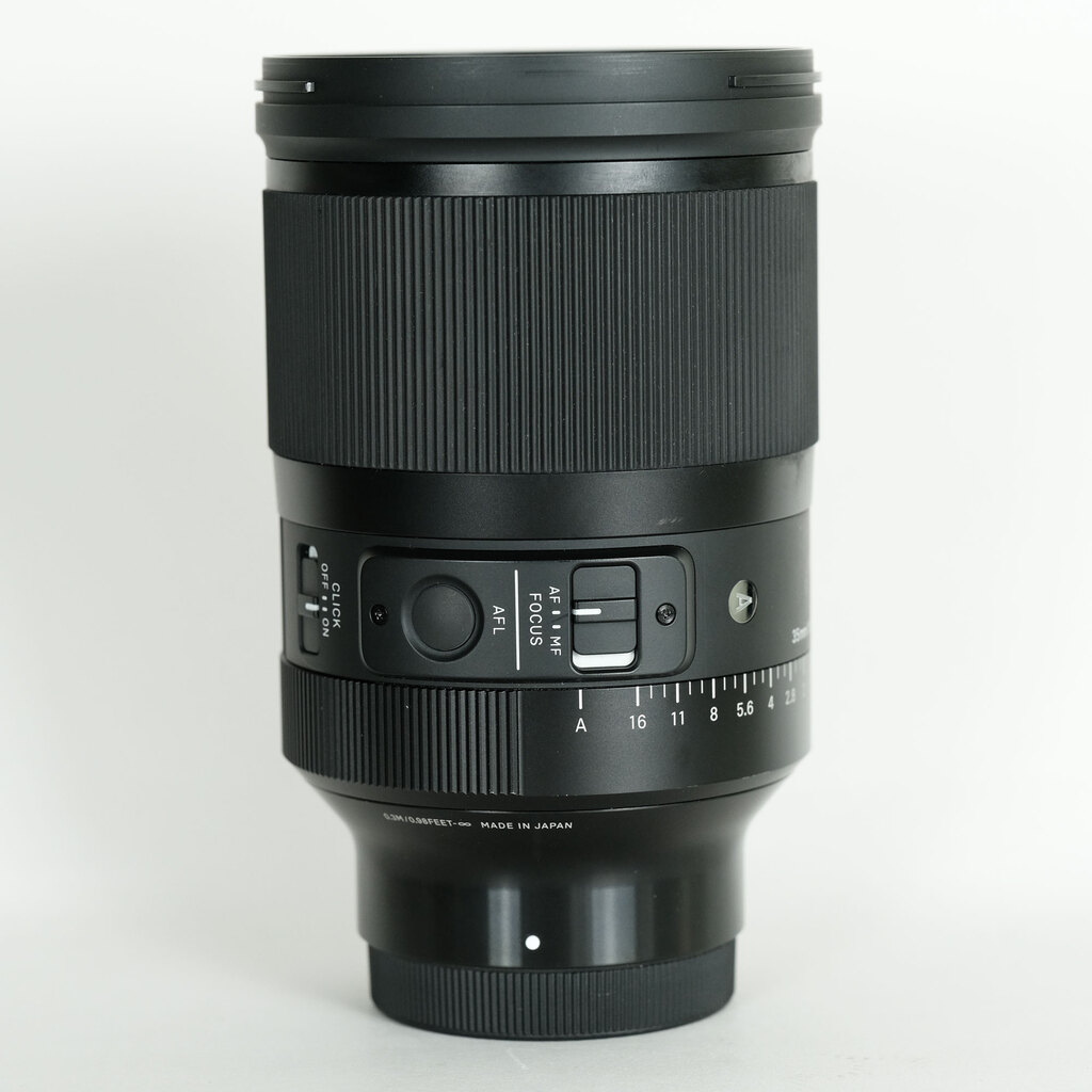 SIGMA 35mm F1.2 DG DN 単焦点レンズ/ LUMIX使用 ついに購入！】 Lマウント シグマ大口径単焦点レンズ35mm F1.2