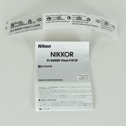 Nikon PC NIKKOR 19mm f/4E ED
