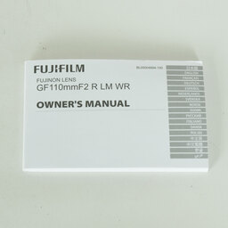 FUJIFILM GF110mmF2 R LM WR FUJIFILM GF110mmF2 R LM WR