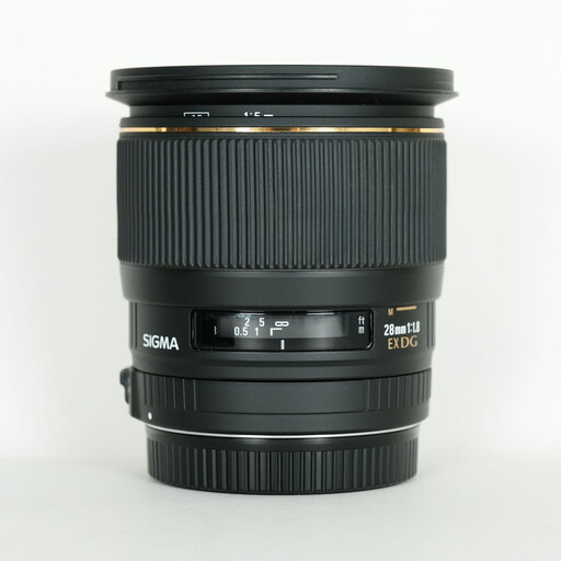 SIGMA 28mm F1.8 EX DG ASP MACRO [キヤノンEF用]の出品一覧