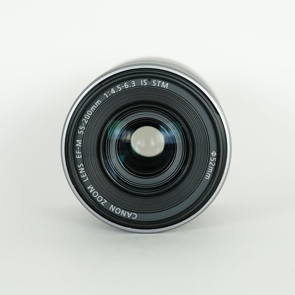 Canon EF-M55-200mm F4.5-6.3 IS STM シルバー Canon EF-M55-200mm F4.5-6.3 IS STM シルバー