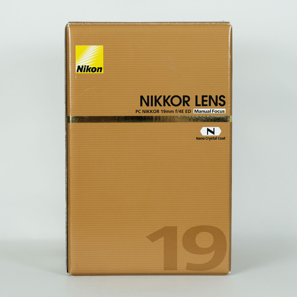 Nikon PC NIKKOR 19mm f/4E ED