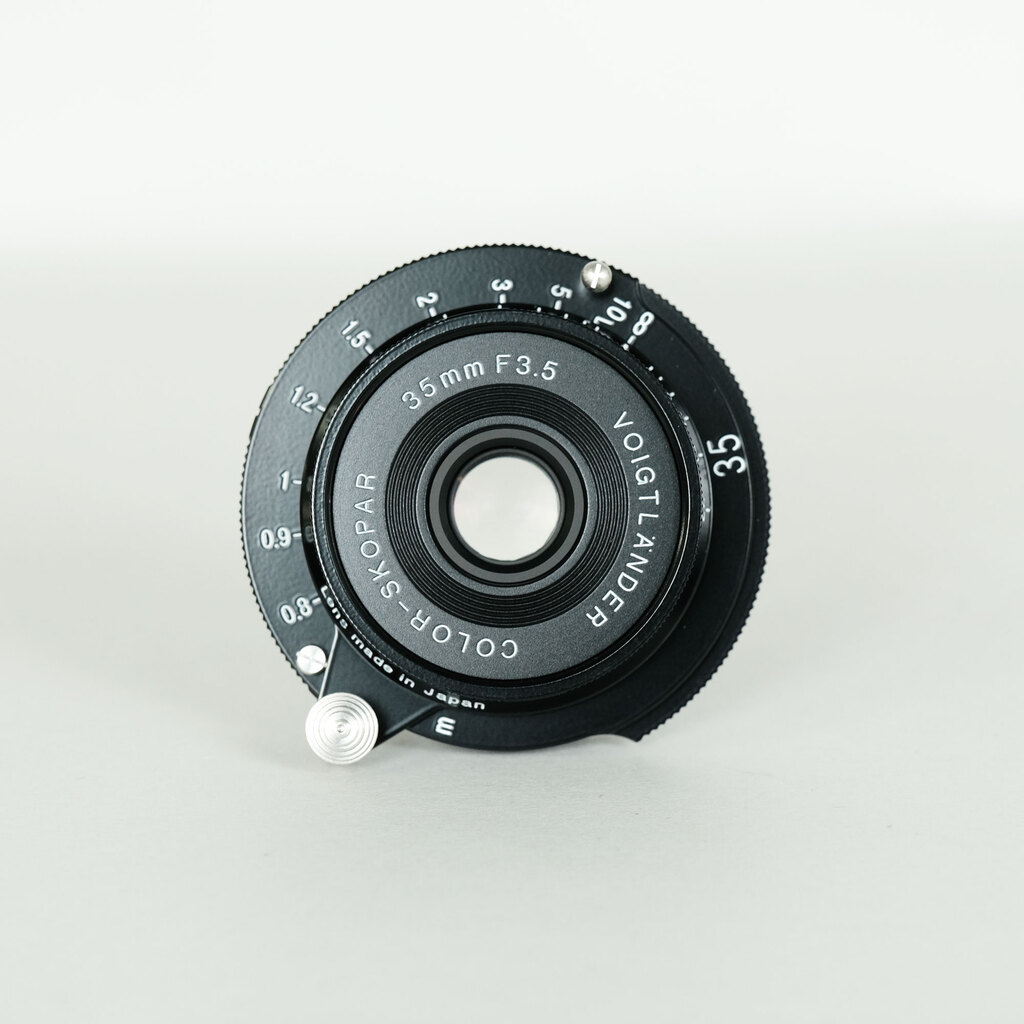 コシナ フォクトレンダー COLOR-SKOPAR 35mm F3.5 Aspherical VM ブラックペイント コシナ フォクトレンダー COLOR-SKOPAR 35mm F3.5 Aspherical VM ブラックペイント