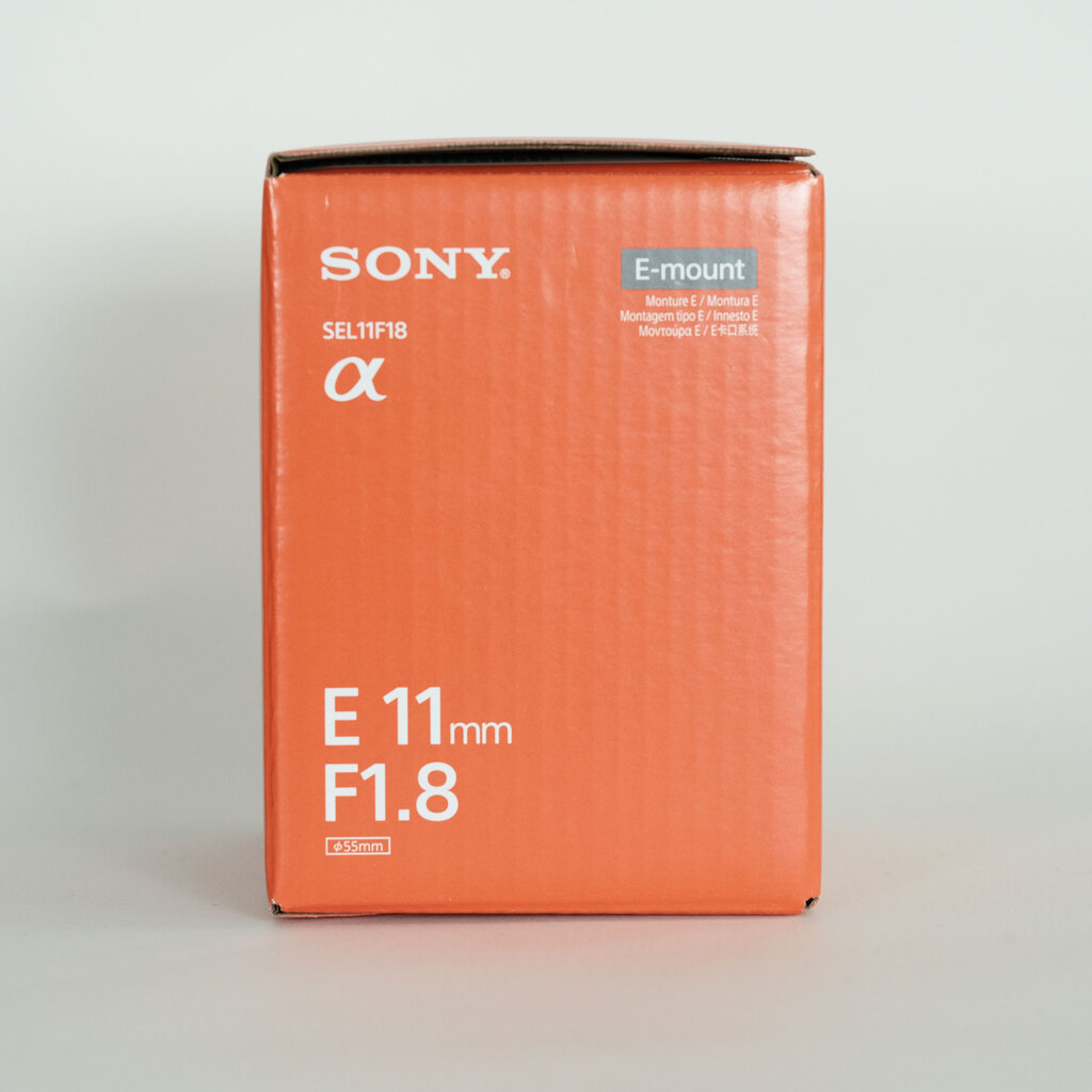 SONY E 11mm F1.8 SEL11F18 SONY E 11mm F1.8 SEL11F18