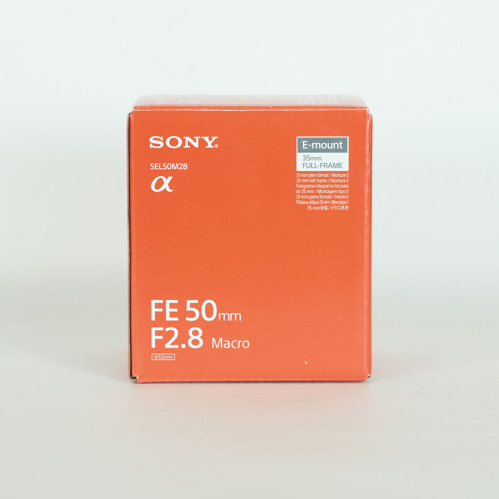 SONY FE 50mm F2.8 Macro SEL50M28 SONY FE 50mm F2.8 Macro SEL50M28