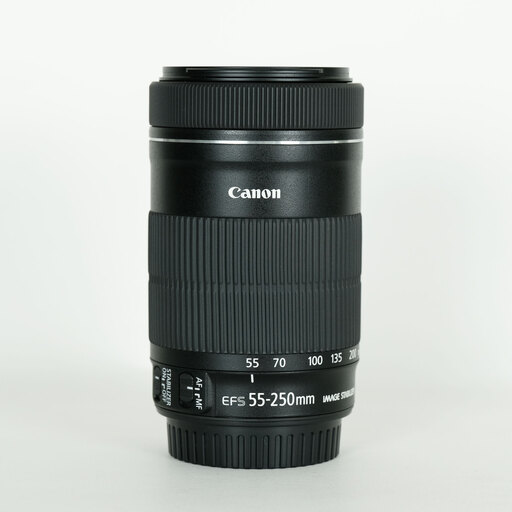 【未使用に近い】Canon EFS 55-250mm F4-5.6 IS STM EF-S55-250mm F4-5.6 IS - キヤノンカメラミュージアム