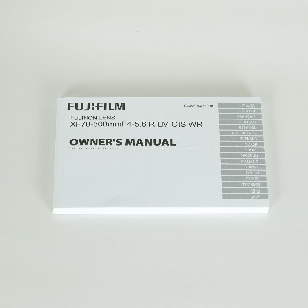 FUJIFILM XF70-300mmF4-5.6 R LM OIS WR FUJIFILM XF70-300mmF4-5.6 R LM OIS WR