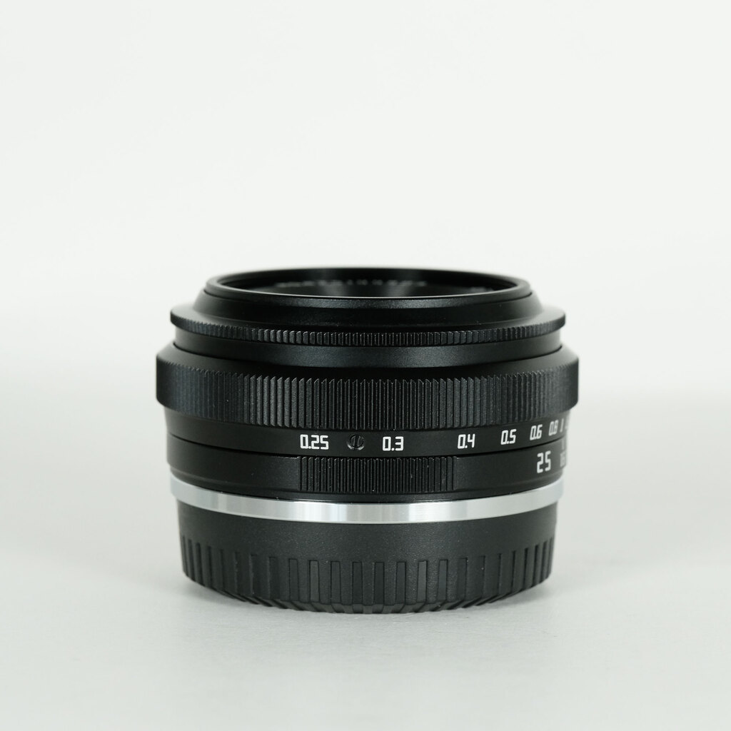 銘匠光学 TTArtisan 25mm F2 C (フジフイルムX用) ブラック 銘匠光学 TTArtisan 25mm F2 C (フジフイルムX用) ブラック