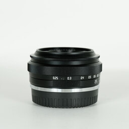 銘匠光学 TTArtisan 25mm F2 C (フジフイルムX用) ブラック 銘匠光学 TTArtisan 25mm F2 C (フジフイルムX用) ブラック