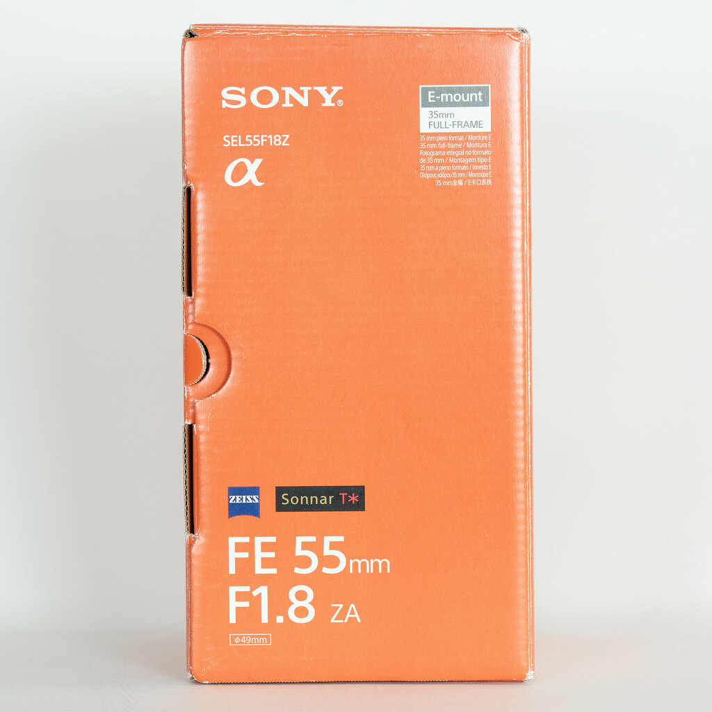 SONY Sonnar T* FE 55mm F1.8 ZA SEL55F18Z SONY Sonnar T* FE 55mm F1.8 ZA SEL55F18Z