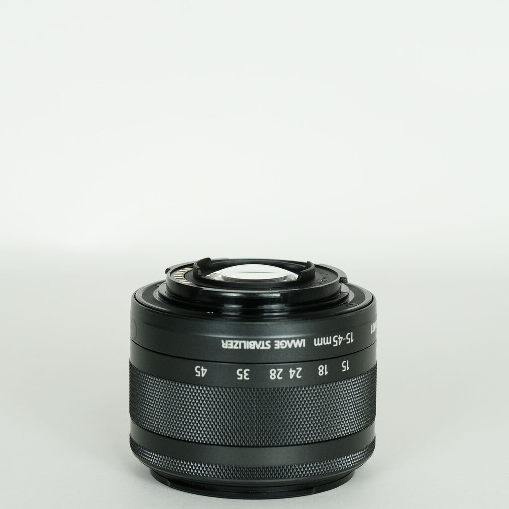 早い者勝ち【超美品】Canon EF-M 15-45mm IS STM Canon EF-M 15-45mm f/3.5-6.3 IS STM Lens (Graphite) 0572C002 B&H