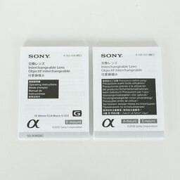 SONY FE 90mm F2.8 Macro G OSS SEL90M28G SONY FE 90mm F2.8 Macro G OSS SEL90M28G