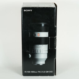 SONY FE 100-400mm F4.5-5.6 GM OSS SEL100400GM