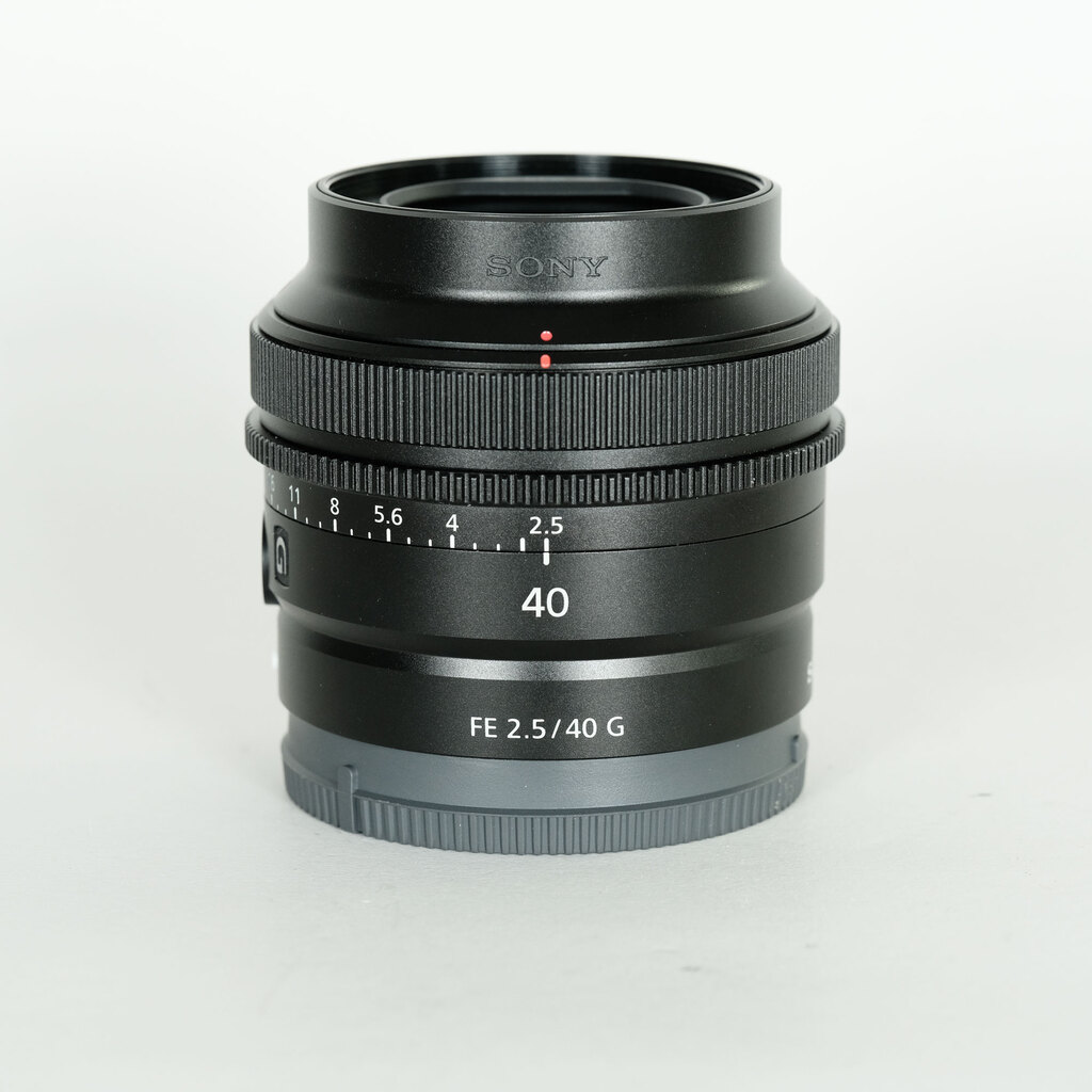 SONY FE 40mm F2.5 G SEL40F25G