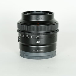 SONY FE 40mm F2.5 G SEL40F25G