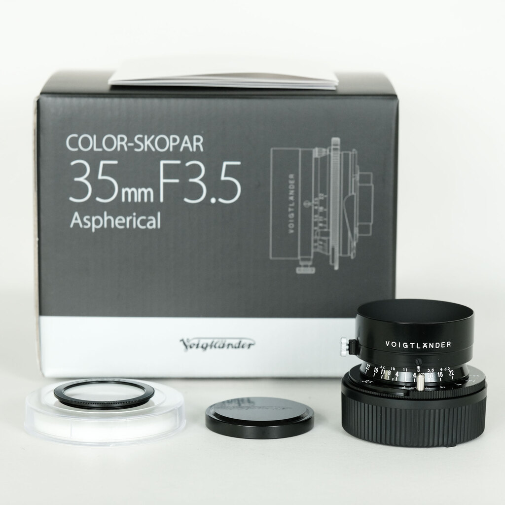 コシナ フォクトレンダー COLOR-SKOPAR 35mm F3.5 Aspherical VM ブラックペイント コシナ フォクトレンダー COLOR-SKOPAR 35mm F3.5 Aspherical VM ブラックペイント