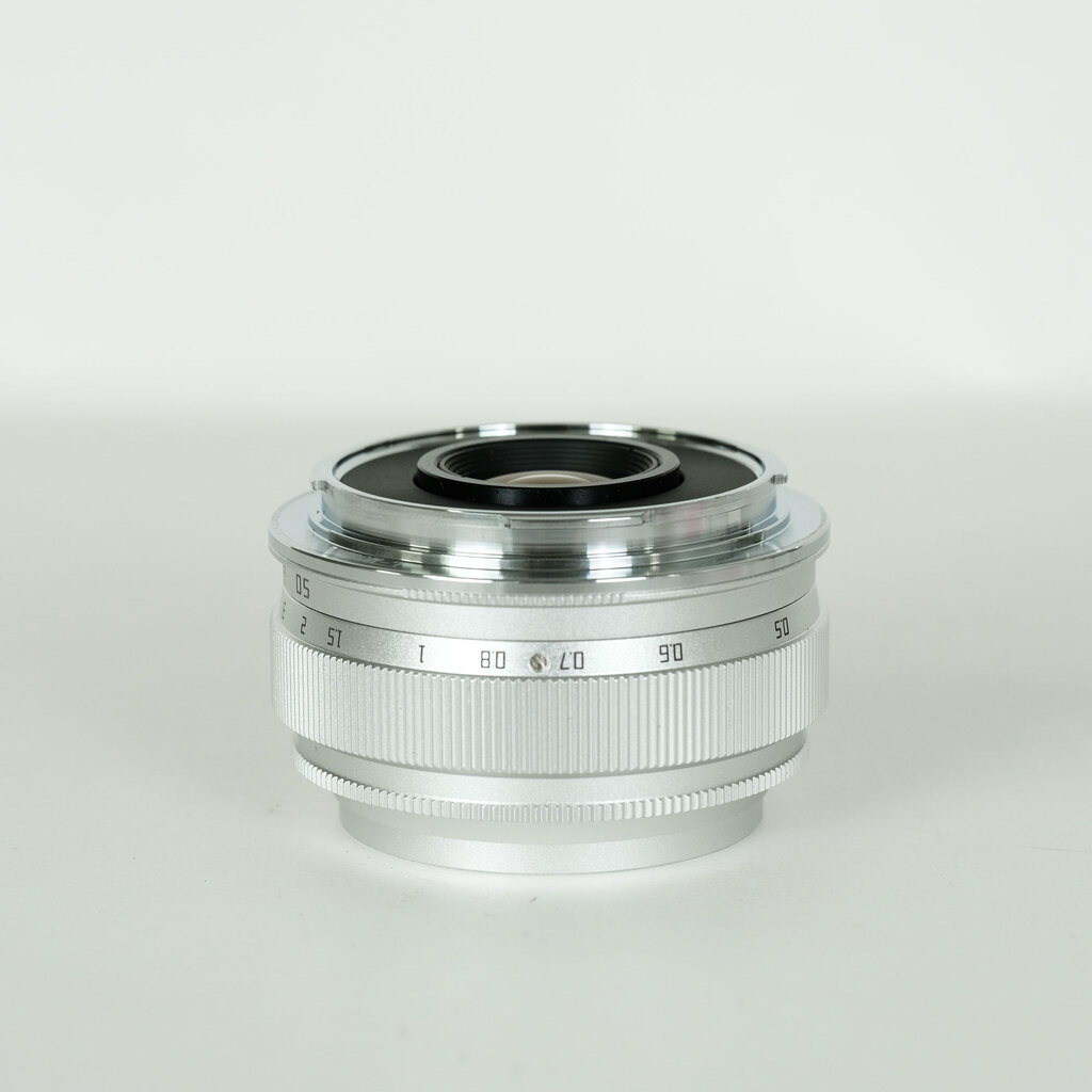 銘匠光学 TTArtisan 50mm F2 (ライカSL/TL用) シルバー