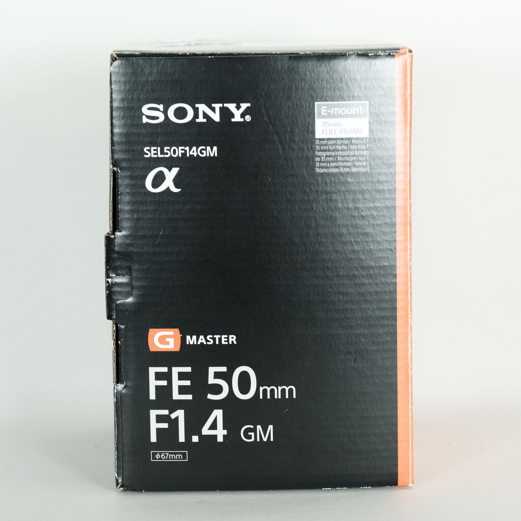 SONY FE 50mm F1.4 GM SEL50F14GM SONY FE 50mm F1.4 GM SEL50F14GM