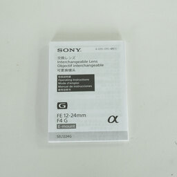 SONY FE 12-24mm F4 G SEL1224G SONY FE 12-24mm F4 G SEL1224G