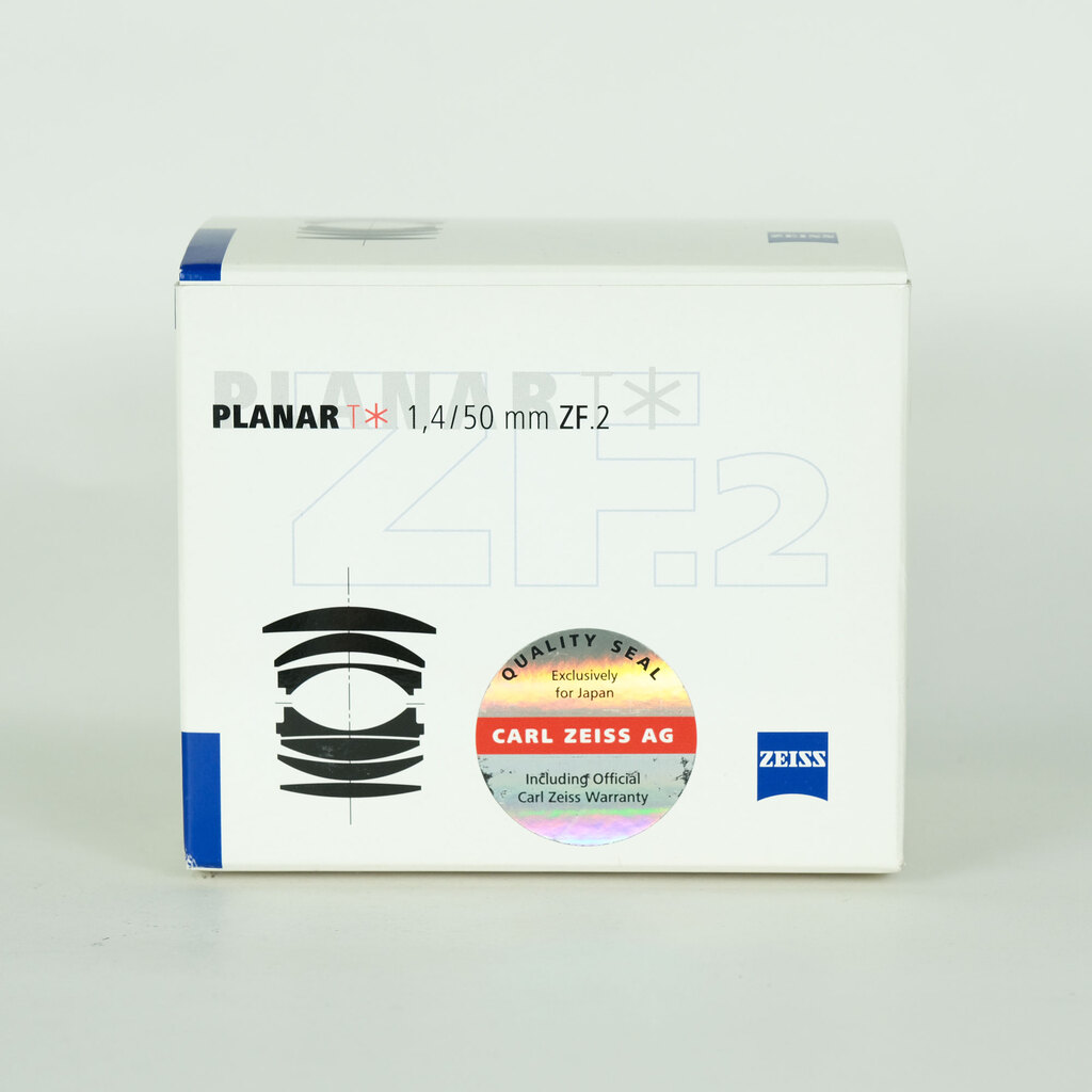 Carl Zeiss Planar T* 50mm F1.4 ZF.2 [ニコンF用]