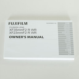 FUJIFILM XF23mmF2 R WR FUJIFILM XF23mmF2 R WR