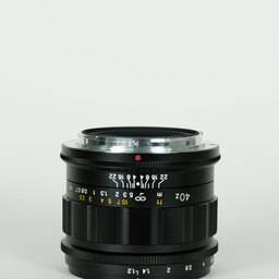 Voigtlander NOKTON 40mm F1.2 Aspherical(ニコンZ用) Voigtlander NOKTON 40mm F1.2 Aspherical(ニコンZ用)