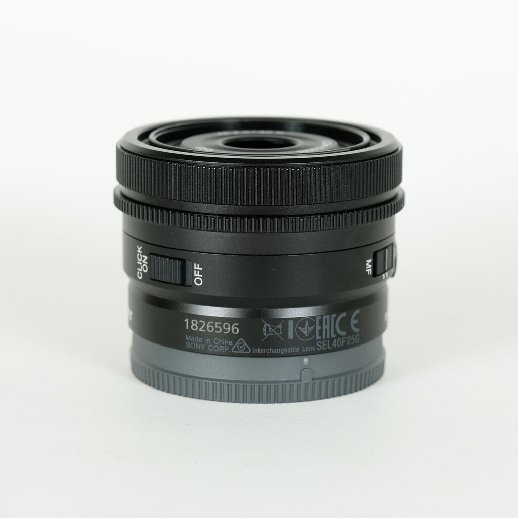 SONY FE 40mm F2.5 G SEL40F25G