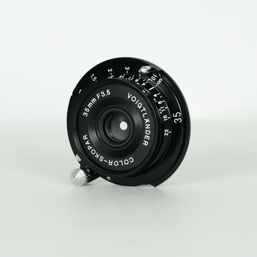 コシナ フォクトレンダー COLOR-SKOPAR 35mm F3.5 Aspherical VM ブラックペイント コシナ フォクトレンダー COLOR-SKOPAR 35mm F3.5 Aspherical VM ブラックペイント