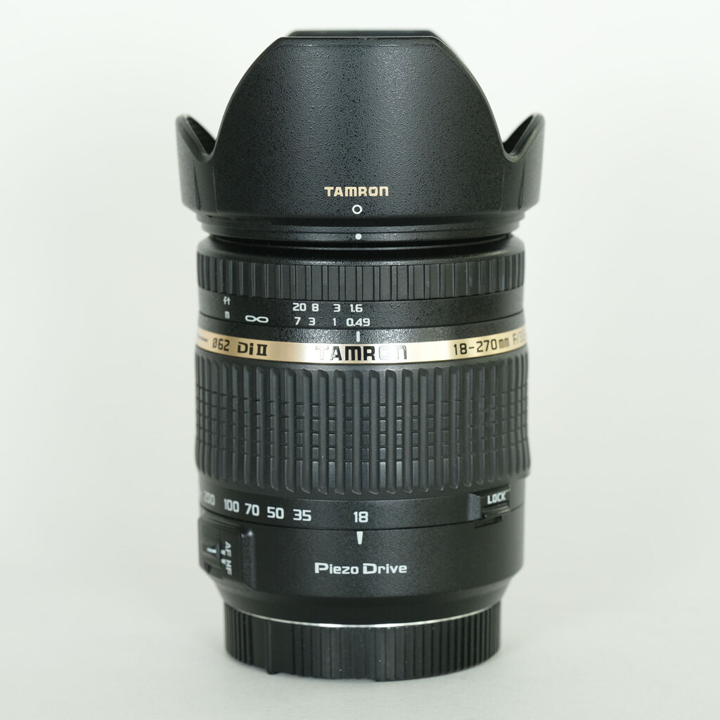 TAMRON 18-270mm F3.5-6.3 DiII PZD/Model B008S(ソニーA用) TAMRON 18-270mm F3.5-6.3 DiII PZD/Model B008S(ソニーA用)