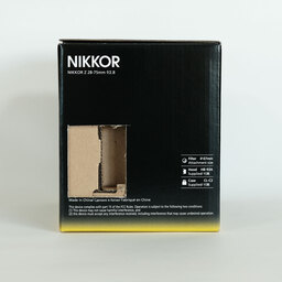 Nikon NIKKOR Z 28-75mm f/2.8 Nikon NIKKOR Z 28-75mm f/2.8