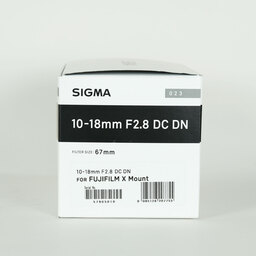 SIGMA 10-18mm F2.8 DG DN｜Contemporary ［フジフイルムX用］