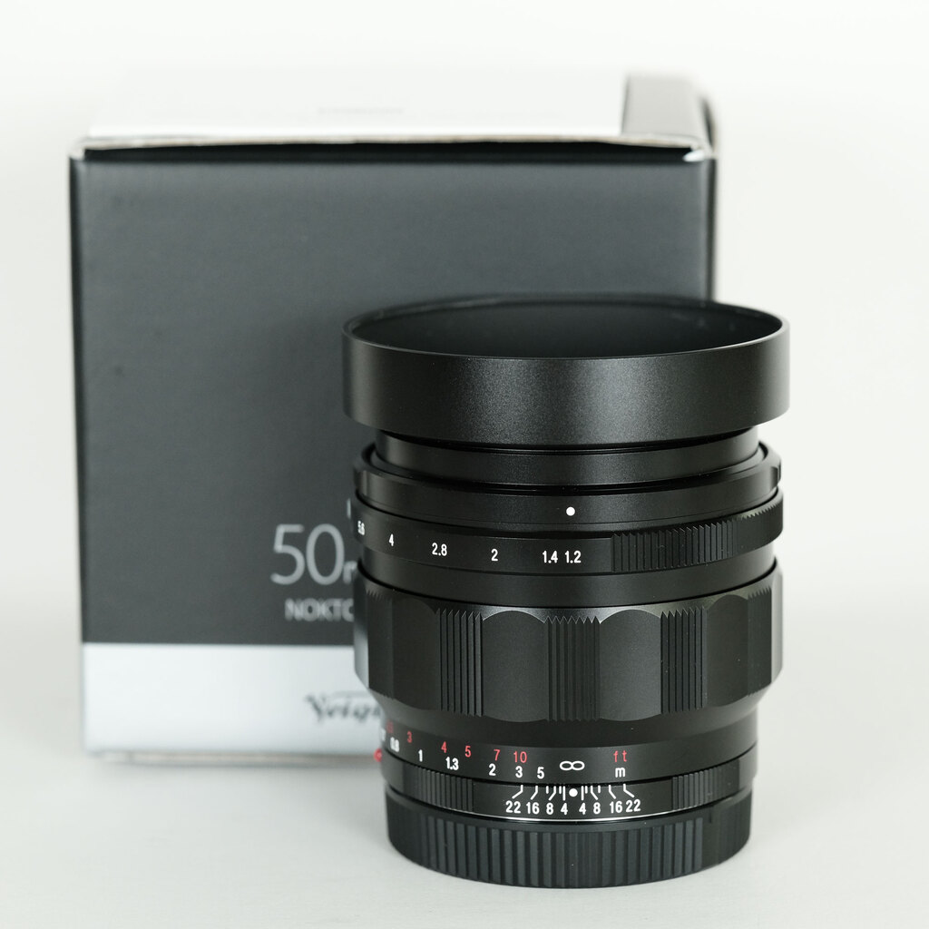 Voigtlander NOKTON 50mm F1.2 Aspherical E-mount (ソニーE用) Voigtlander NOKTON 50mm F1.2 Aspherical E-mount (ソニーE用)