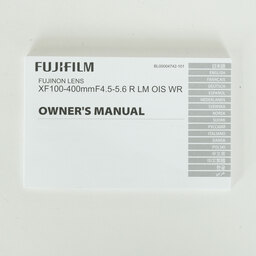 FUJIFILM XF100-400mmF4.5-5.6 R LM OIS WR FUJIFILM XF100-400mmF4.5-5.6 R LM OIS WR