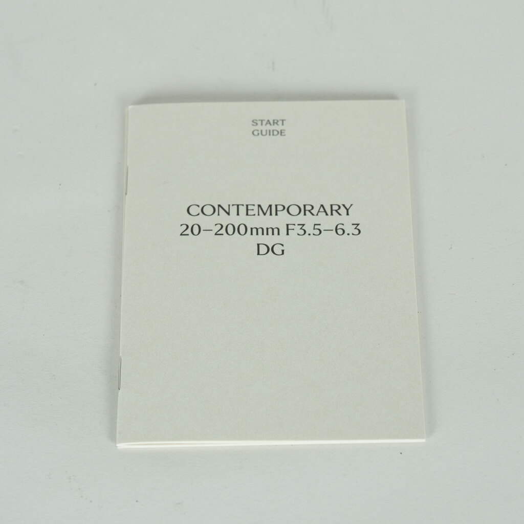 SIGMA 20-200mm F3.5-6.3 DG｜Contemporary [ソニーE用]