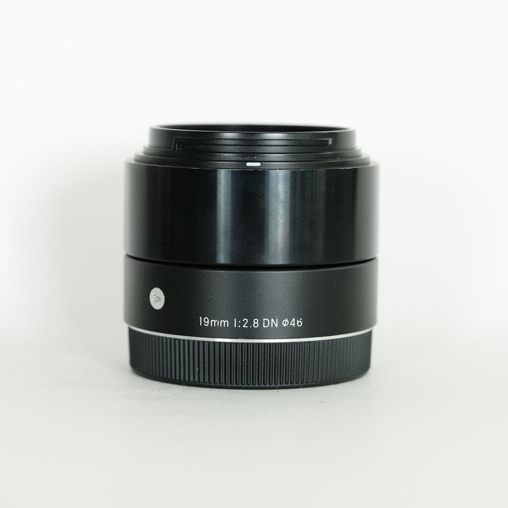 SIGMA A 19mm F2.8 DN (ソニーE用) ブラック SIGMA A 19mm F2.8 DN (ソニーE用) ブラック