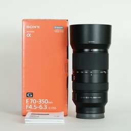 SONY E 70-350mm F4.5-6.3 OSS SEL70350G SONY E 70-350mm F4.5-6.3 OSS SEL70350G