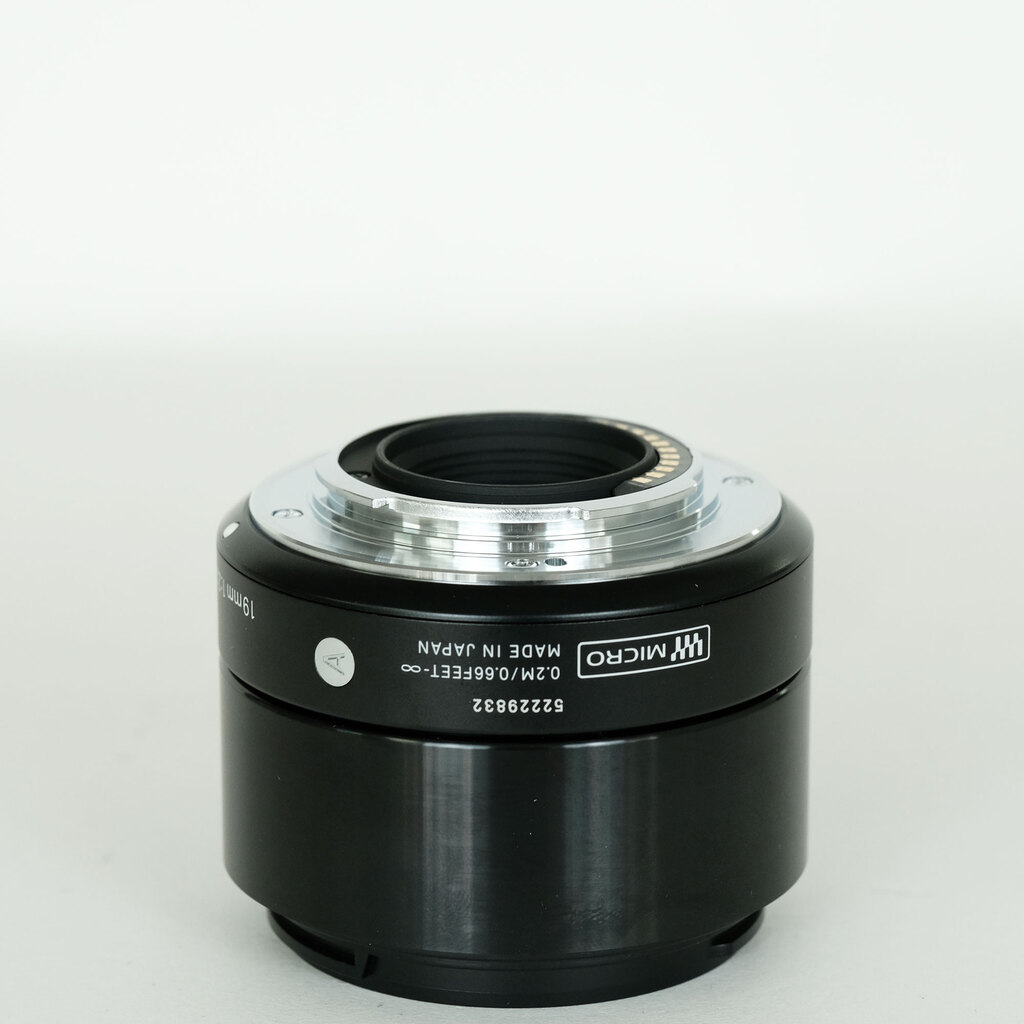 SIGMA A 19mm F2.8 DN (マイクロフォーサーズ用)ブラック