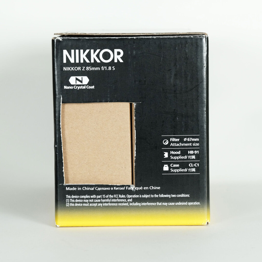 Nikon NIKKOR Z 85mm f/1.8 S Nikon NIKKOR Z 85mm f/1.8 S
