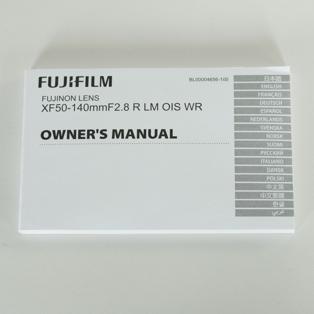FUJIFILM XF50-140mmF2.8 R LM OIS WR FUJIFILM XF50-140mmF2.8 R LM OIS WR