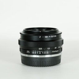 銘匠光学 TTArtisan 25mm F2 C (フジフイルムX用) ブラック 銘匠光学 TTArtisan 25mm F2 C (フジフイルムX用) ブラック